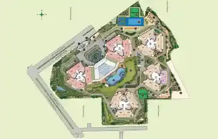 Hero Leafsong Retreat master plan layout